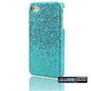 New Bright Blue Bling Shining Case Skin Cover for iPhone 4 4G 4S