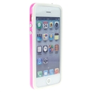White Pink Bumper Frame TPU Silicone Soft Case Cover for the New iPhone 5G 5 iPhone5