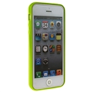 Green Thin TPU Bumper Frame Skin Case with Clear Back Cover For iPhone 5 5G 5th Gen