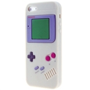Gray Nintendo Game Boy Silicone SOFT Case for Apple iPhone 5 5G Gen