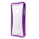 Purple Push-pull Aluminum Metal Skin Frame Bumper Case cover for Apple iPhone 5 5G New