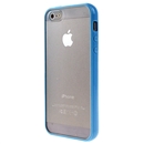 Hot Style Blue Bumper Skin Case With Clear Back Cover For iPhone 5 New iphone5